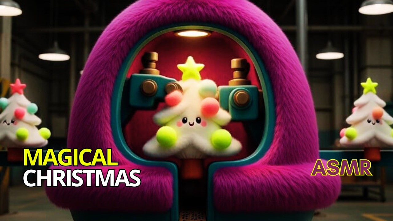 [ASMR] Fire vs. Ice Christmas Vending Machines 🔥❄️ Which One Do You Choose?