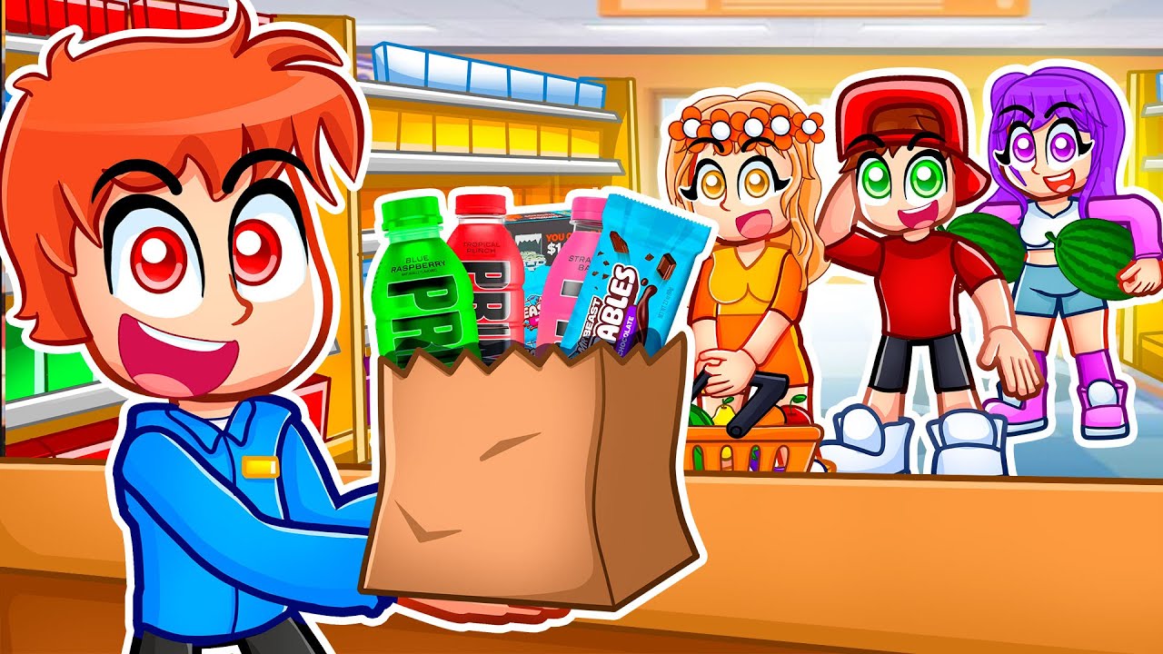 I Got a JOB in Supermarket Simulator… (Fortnite)