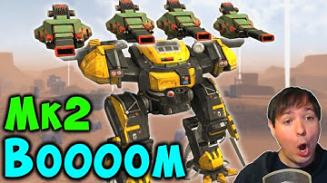 OMG! KANG DAE BEHEMOTH is GEK! War Robots Mk2 Gameplay WR