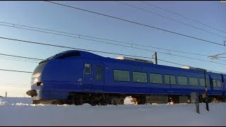 初運用！快速おはよう信越瑠璃色号　E653系U106編成　直江津→新潟。