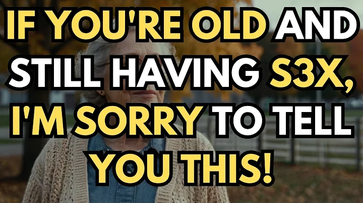 You Need To Stop Doing These 5 Things Now If You are in Your SENIOR YEARS...
