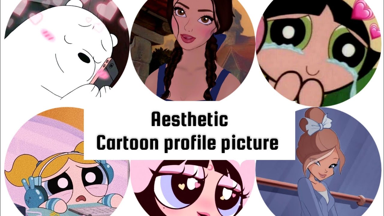 Aesthetic Cartoon profile picture💗 #cute #aesthetic #profilepic # ...