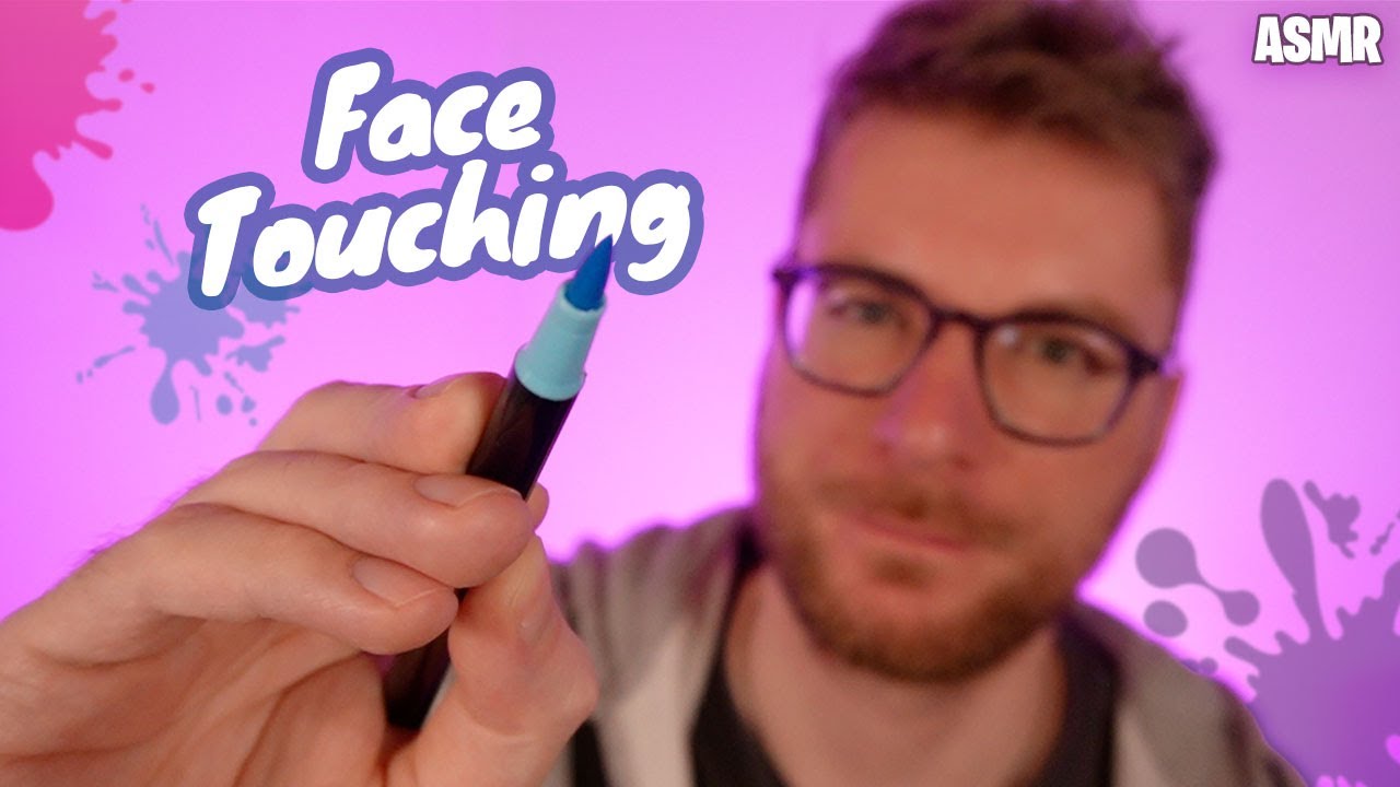 👆 FACE TOUCHING & CAM BRUSHING • ASMR ITA • Ti COLORO LA FACCIA!