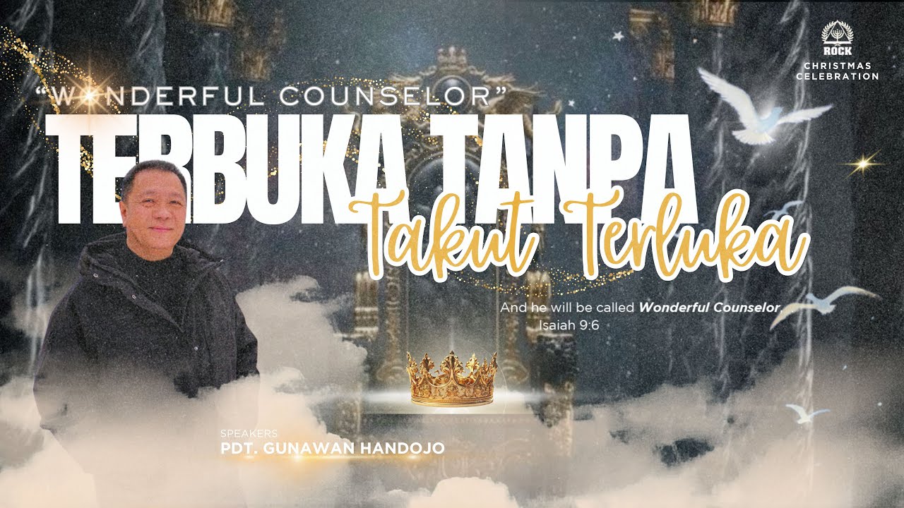 IBADAH NATAL 14 DESEMBER 2025 - TERBUKA TANPA TAKUT TERLUKA - PDT. GUNAWAN HANDOJO