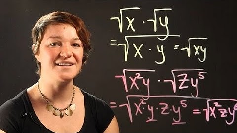 How to Multiply Monomials Inside Radicals : Radical Numbers