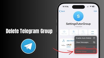How to Delete Telegram Group Permanently? 