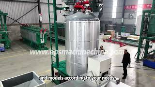 Customer ordered EPS Machines are Completed, New EPS Pre expander machine display