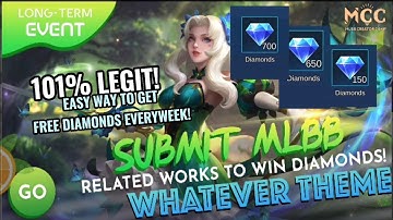 EASY WAY TO EARN FREE DIAMONDS EVERY WEEK FROM "MLBB CREATOR CAMP" / MLBB TUTORIAL