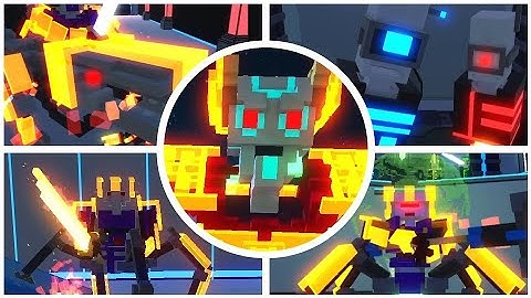 Clone Drone in the Danger Zone All Bosses / Boss Fight + Ending  [ With Cutscene ]