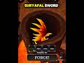 Don’t make this Suryafal Sword in The Forge #theforge #shorts #roblox #viral #theforgeroblox