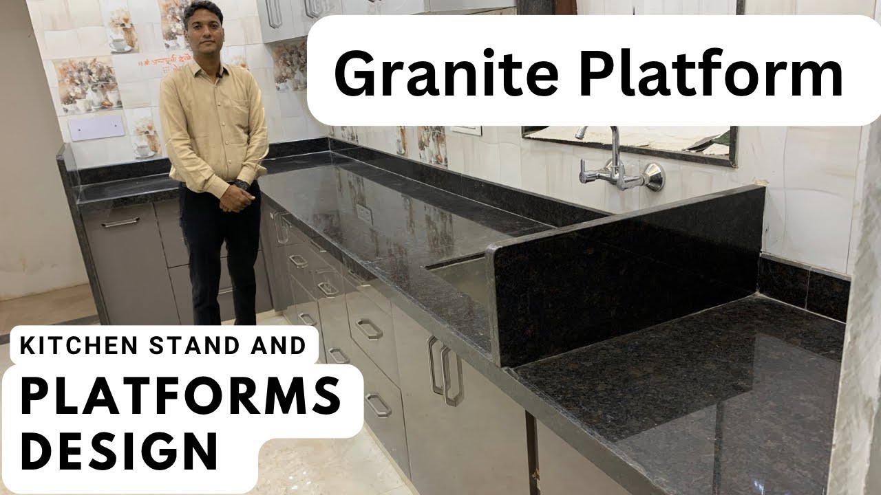 Granite Kitchen Platform /Kitchen Stand / रसोई में ग्रेनाइट कैसा लगेगा
