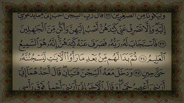 سورة يوسف من قيام ليلة ٢٨ رمضان في مسجد خالد بن الوليد