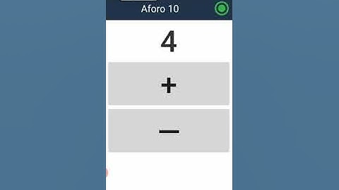 App aforo