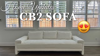 Updates Cb2 Unboxing Camden Sofa