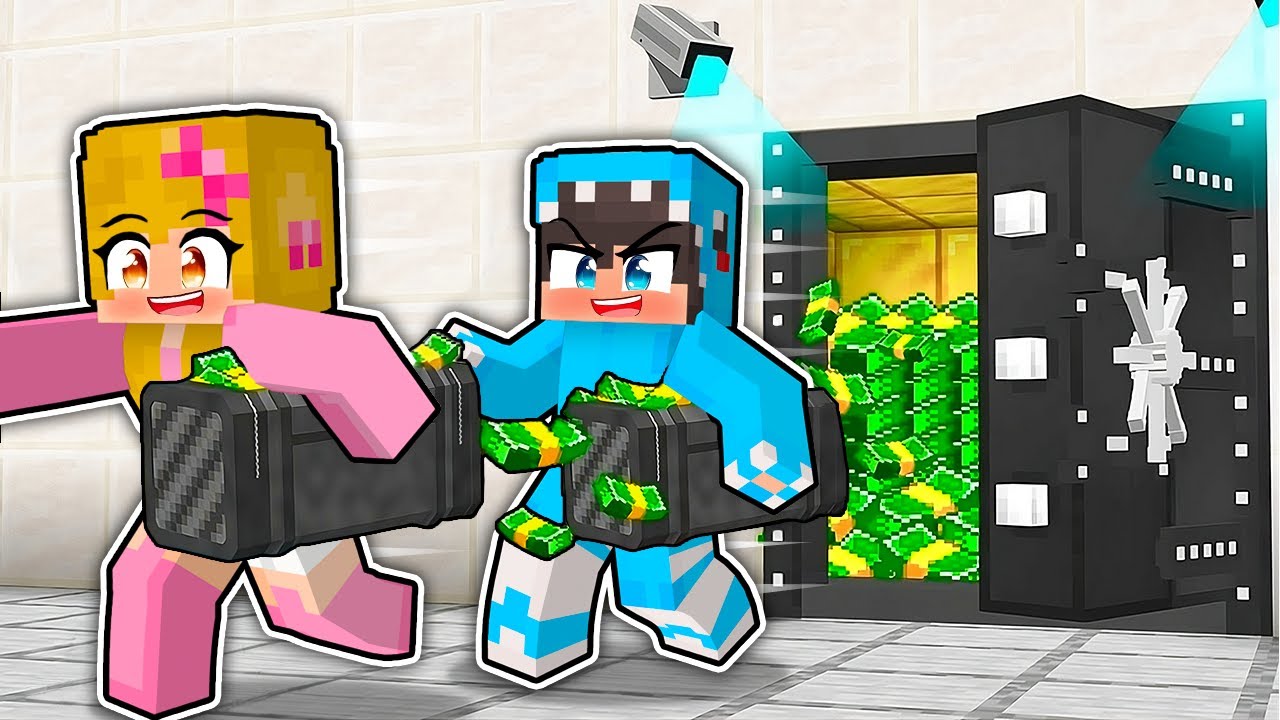 PLJAČKAMO NAJSIGURNIJU BANKU U MINECRAFTU!