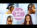 DISTANCING MADE ME BRAID MY HAIR // Crochet For Dummies // Wabosha Maxine