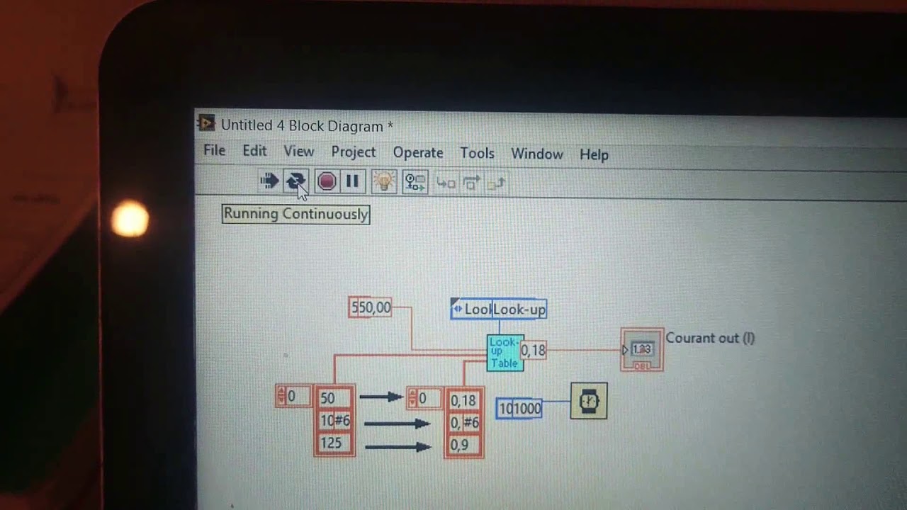 Look-Up Table ou Table de correspondace LabView - YouTube