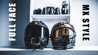 2020 MOTOVLOG GOPRO HELMET SETUP | for Full Face & MX Helmets