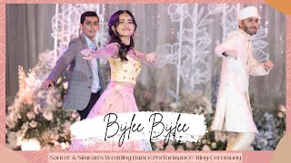 Bijlee Bijlee | Santer \u0026 Simran's Wedding Dance Performance | Ring Ceremony