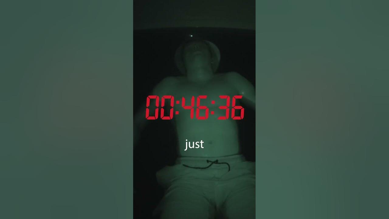 I Turned Off My Body For 1 Hour