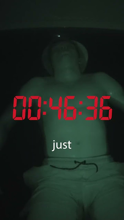 I Turned Off My Body For 1 Hour
