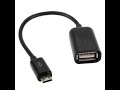 OTG кабель micro USB