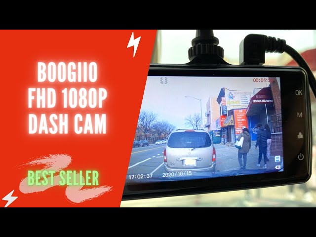 BOOGIIO Dash Cam Review, BOOGIIO 1080P FHD Dash Cam Installation