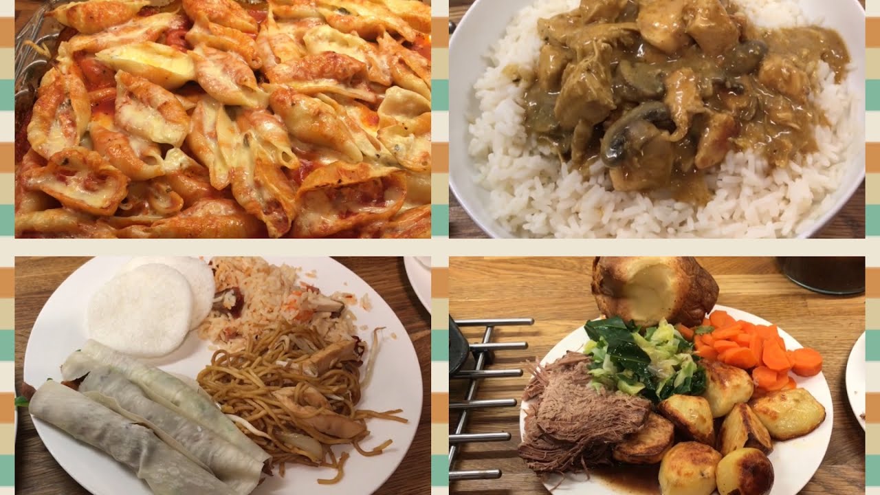 Week of Family Meals 11/2-17/2 - YouTube