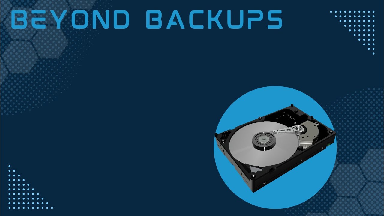 Beyond backups - keep your data safe with version history - YouTube