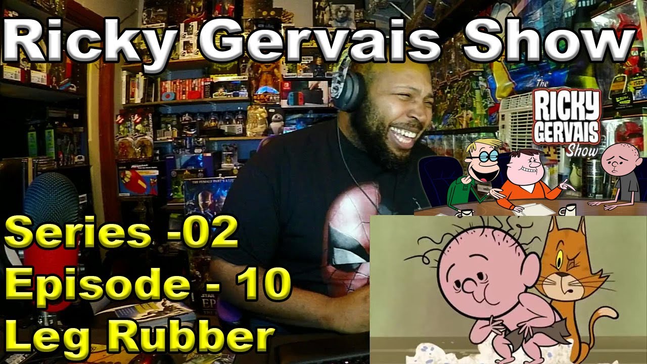The Ricky Gervais Show - Season 2 Episode 10 Leg Rubber Reaction - YouTube