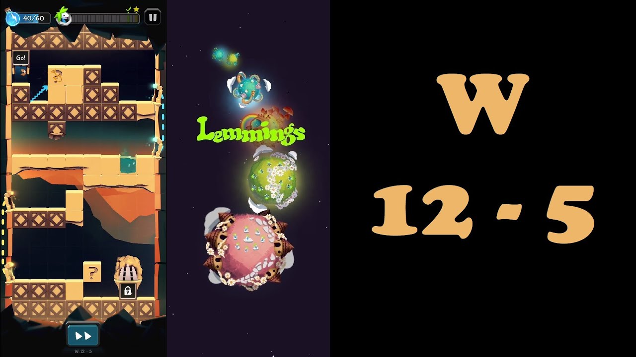 Lemmings World 12-5 - YouTube