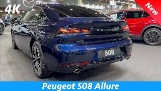 Peugeot 508 Allure 2024 - FULL Review in 4K (1.6 PureTech 180 HP, e-EAT8 Hybrid)