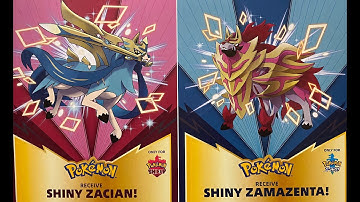 SHINY ZACIAN & SHINY ZAMAZENTA EVENT AT GAMESTOP OCTOBER 22 : POKEMON SWORD & SHIELD