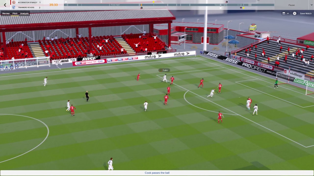 FM18 Story - L2 Matchday #42 - Accrington 1-2 Tranmere
