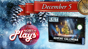 Exit The Game 2024 Advent Calendar: The Missing Hollywood Star (December 5) Board Game Gameplay