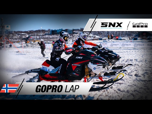 GoPro Lap | FIM Snowcross World Championship 2024 | Round 3 | Norway #SNX #Snowcross