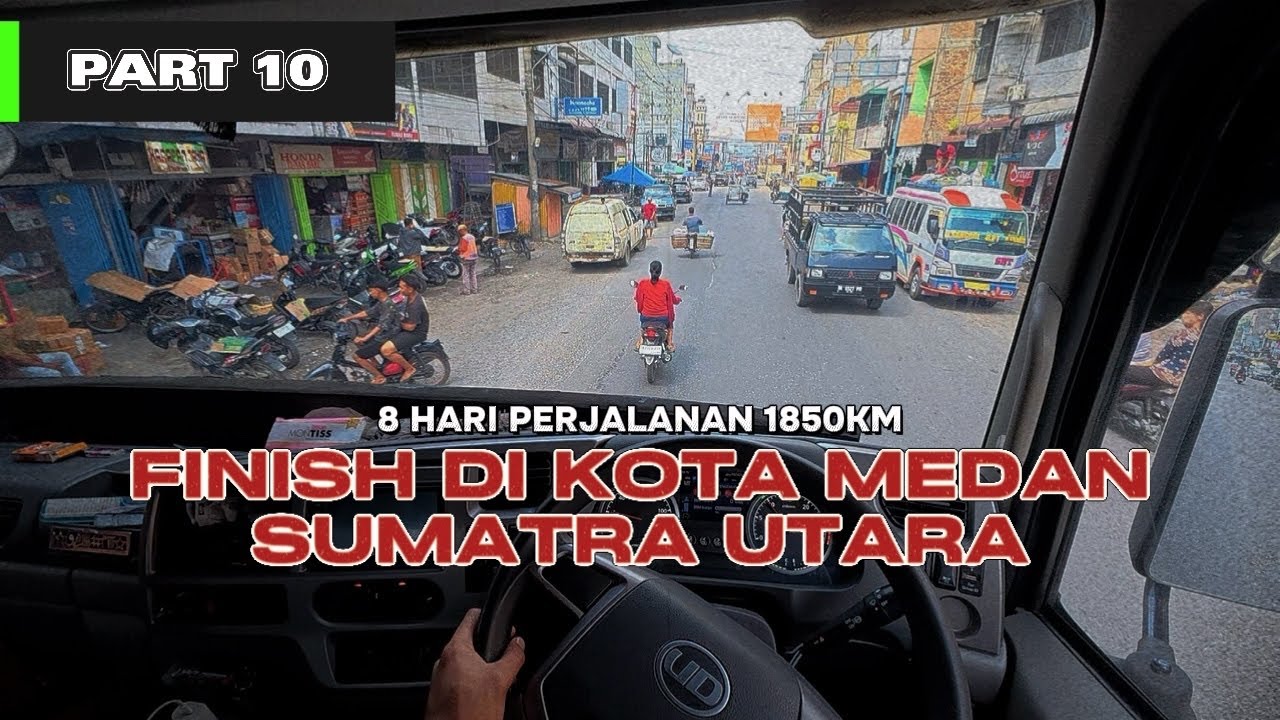 AKHIRNYA FINISH DI KOTA MEDAN!