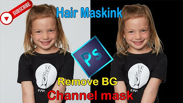 Background remove And Hair Masking With Alpha Channel