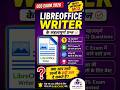 🔥 LibreOffice Writer Important Questions 2026 | CCC Exam MCQ 🔥