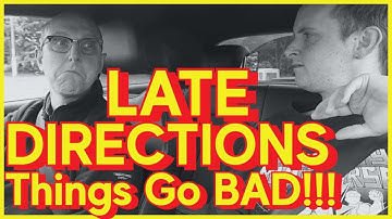 Managing Risk : Give directions & instruction clear & in good time (ADI Part 3)