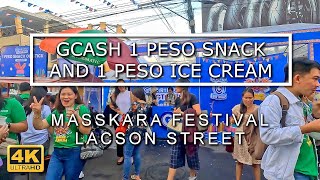 Masskara Festival Gcash 1 Peso Snack and 1 Peso Ice Cream Birthday Blowout sa Lacson Street screenshot 2