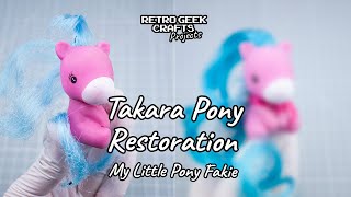 My Little Pony Japanese Takara Fakie Vintage Toy Horse Restoration Bootleg Hasbro MLP G1