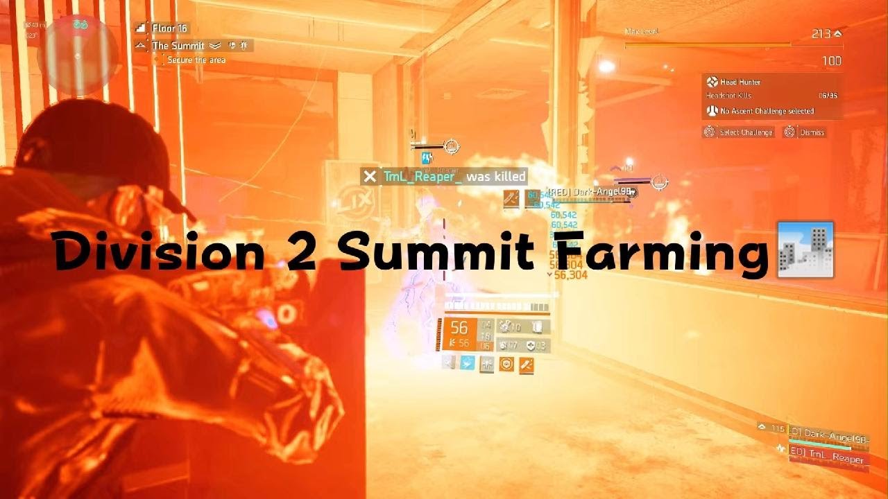Tom Clancy's The Division 2, Summit Farming - YouTube