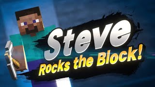 Minecraft Steve Reveal for Super Smash Bros Ultimate. (REACTION)