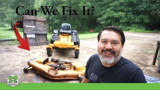 Cub Cadet RZT 50 mower Deck Issues and Upgrade/Repair
