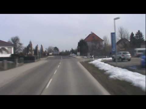 Drive from Haag to Waidhofen/Ybbs (Austria)