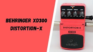 Behringer Distortion-X XD300 test review