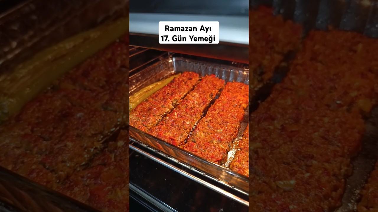 Fırında Adana Kebap mangalda yapılmış gibi 