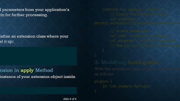 How to Pass Parameters from build.gradle to a Custom Gradle Plugin in Kotlin