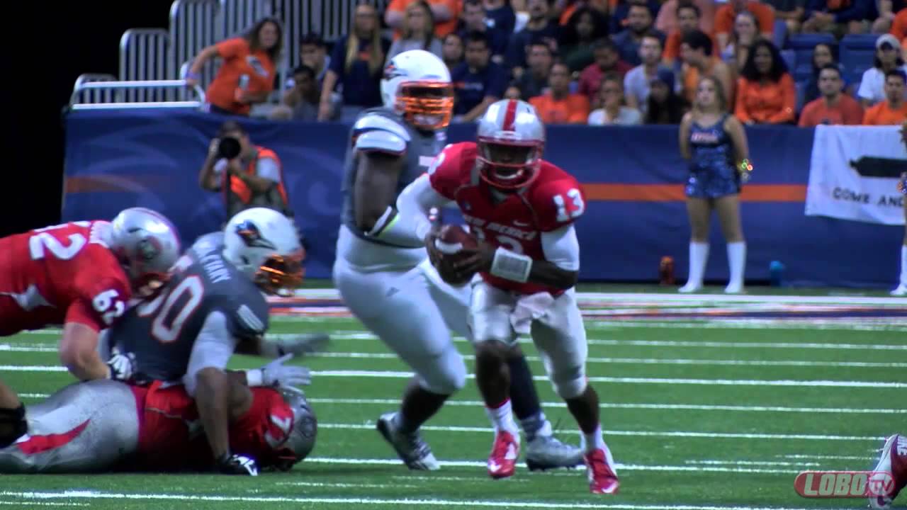 football score Lobos Overwhelm UTSA 21-9